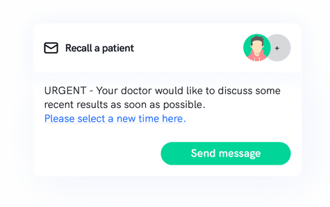 Reach patients without phone calls and letters